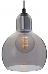 ACA DECOR Závesné stropné svietidlo BLOOM max. 40W/E27/230V/IP20, čierne