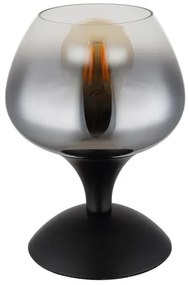Globo 15548T2 - Stolná lampa MAXY 1xE27/40W/230V čierna