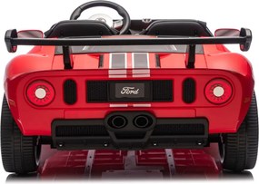 JOKOMISIADA Detské auto na batériu Ford GT so 4 motormi dvojmiestne s diaľkovým ovládaním červené PA0337