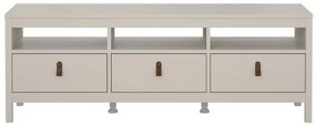 Sivobéžový TV stolík 151x54x38 cm Madrid – Tvilum