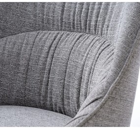 Sivé jedálenské stoličky v súprave 2 ks Meridian – Unique Furniture