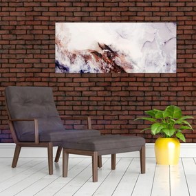 Obraz - Fialový mramor N⁰1 (120x50 cm)