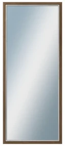 DANTIK - Zrkadlo v rámu, rozmer s rámom 50x120 cm z lišty TAIGA sv.hnedá (3106)