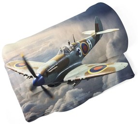 Sablio Deka Stíhačka Spitfire - 150x120 cm