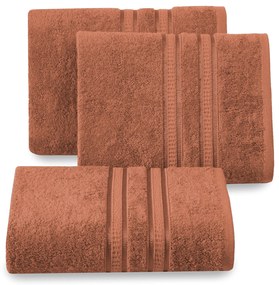 BAMBUSOVÝ UTERÁK MILA5 50X90 CM TEHLOVÁ