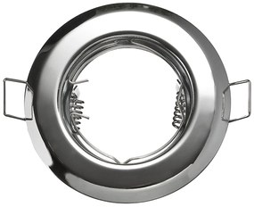 LUMIXLED Podhľadové bodové svietidlo kruhové NEVÝKLOPNÉ BRG70003 chróm