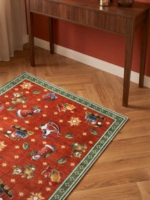 Villeroy & Boch Behúň Toy's delight 106499 Red Green, 80x200, červená, obývacia izba