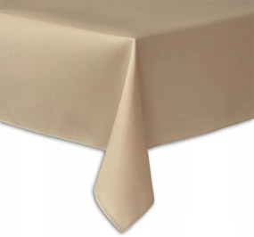 Dekorstudio Teflónovy obrus na stôl Gold II - tmavo béžový Rozmer obrusu (šírka x dĺžka): 140x200cm