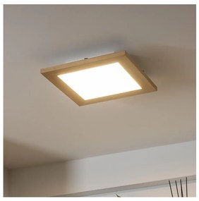 Brilagi - LED Stropné svietidlo SLIMFRAME WOOD LED/25W/230V 34x34 cm hnedá