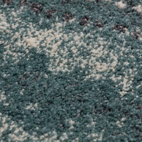 Koberec Modern Teal blue-dark grey 160x230cm