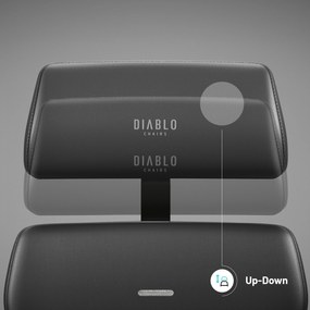 Kancelárske kreslo Diablo V-Modular, Carbon Black