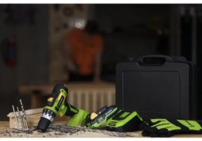 Fieldmann - Akumulátorová príklepová vŕtačka 20V