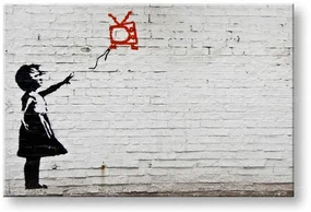 Obraz na plátne Street ART – Banksy | rôzne rozmery