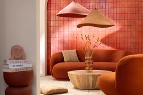 Oranžovodrzavá velká sofa Lounge Snow Poplar - 234*116*73cm