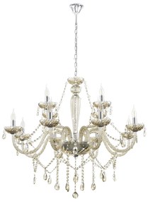 Eglo Chandeliers 39094 BASILANO luster 12xE14 cognac