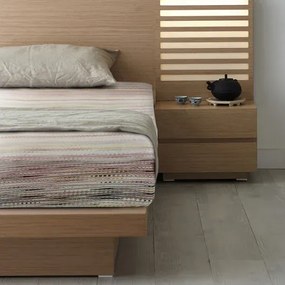Posteľná plachta z makosaténu - pruhovaná Šírka: 100 cm | Dĺžka: 200 cm