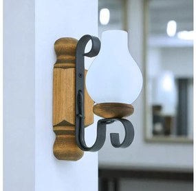 Brilagi - Nástenné svietidlo RUSTIC 1xE14/40W/230V buk