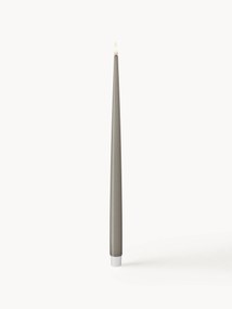 Ručne vyrobené dlhé LED sviečky Real Flame, V 38 cm, 2 ks