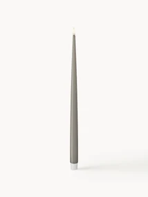 Ručne vyrobené dlhé LED sviečky Real Flame, V 38 cm, 2 ks