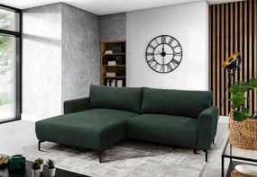XXXLutz ROHOVÁ SEDAČKA, textil, tmavozelená MID.YOU - Sedačky - 001574005608