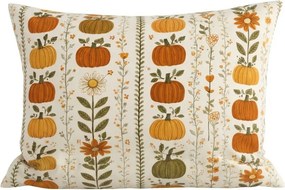 Flanelová obliečka na vankúš PUMPKIN LINES 50x70 cm, farebný