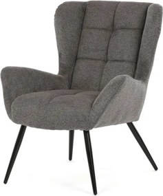 Kreslo sivé AK-H9206 GREY2