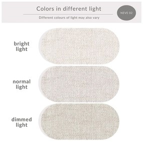 Krémová čalúnená dvojlôžková posteľ s úložným priestorom s roštom 180x200 cm Baleine – Maison de Rêve