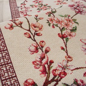 GOBELÍNOVÝ OBRUS THAI 100X100 CM VZOROVANÝ