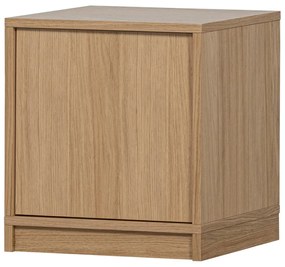 TV zostava v dekore duba v prírodnej farbe 300x243 cm Modulair – vtwonen