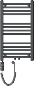 Mexen Mars, elektrické vykurovacie teleso 700 x 400 mm, 300 W, antracitová, W110-0700-400-2300-66