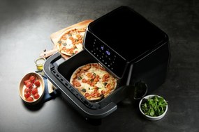 DOMO DO544FR teplovzdušná rodinná fritéza s priezorom, 10 l