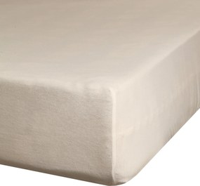 JERSEY PRESTIERADLO JERS4 140X200 CM, VÝŠKA 30 CM BÉŽOVÉ