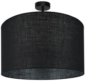 Brilagi - Prisadený luster TUBES ROLLER 1xE27/15W/230V pr. 50 cm čierna