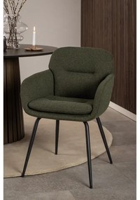 Jídelní křeslo Dora zelené