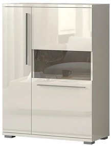 Vitrína Piano V90-2KS/PN-71/KA/71 lakované beige
