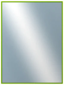 DANTIK - Zrkadlo v rámu, rozmer s rámom 60x80 cm z lišty NIELSEN zelená (7269207)