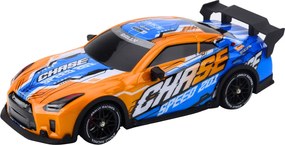 LEAN Toys Športové auto RC na diaľkové ovládanie s osvetlenou karosériou Drift Orange
