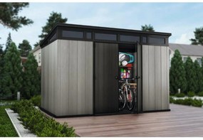 Keter Artisan 11x7 šedý/antracit, s podlahou