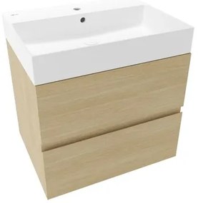 Kúpeľňová skrinka Naturel Verona 60x50x45,5 cm mat VERONA60SDU2, 1 ks