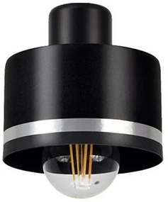 Prisadený luster BODO SILVER 3xE27/60W/230V