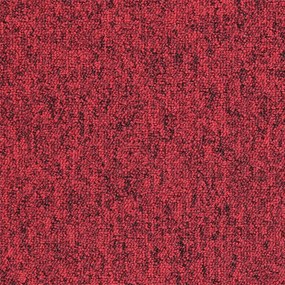 Balta, Kobercový štvorec Sonar 4420 červený 50 x 50 cm, chodba / predsieň