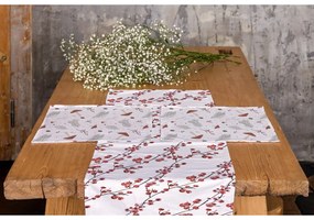 Bavlnený behúň na stôl 40x140 cm Snowbound – Butter Kings