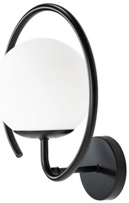 Nástenná lampa KINKIET STYLE XV čierna