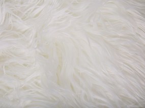 Prikrývka 200 x 220 cm biela DELICE Beliani