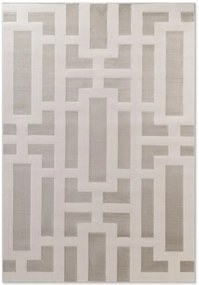 Koberec Elle Decoration Perles Onyx krémový / sivý