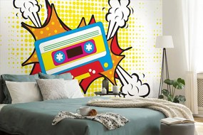 Samolepiaca tapeta pop art kazeta