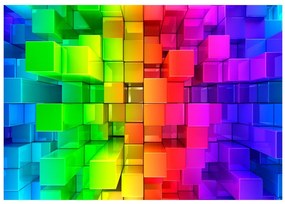 Artgeist Fototapeta - Colour jigsaw Veľkosť: 250x175, Verzia: Standard