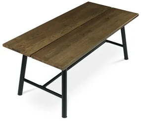 Jedálenský stôl z masívneho dreva 180 x 90 cm,orech