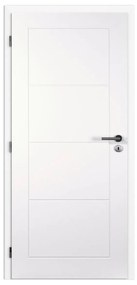 Doornite Dakota Interiérové dvere 80 L, 820 × 1970 mm, lakované, ľavé, biele, plné