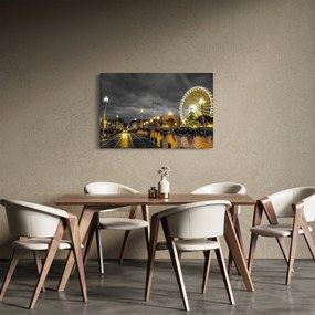 Obraz ruského kolesa za šera (90x60 cm)